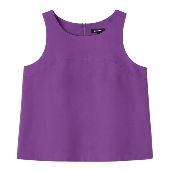 BANANA REPUBLIC Magenta Sleeveless Cutaway Tank Top - Size Medium - Picture 1 of 5